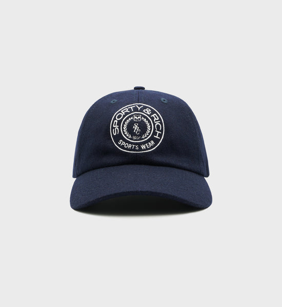 Connecticut Crest Wool Hat - Navy