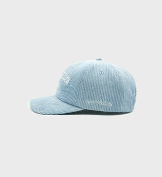 Casquette Wellness Club Corduroy - Bleu Bébé/Blanc