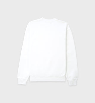 Country Club Crewneck - White