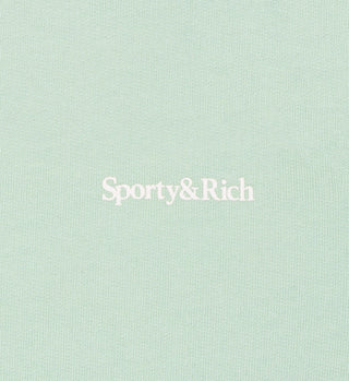 Eat More Veggies Kids Crewneck - Sage/White