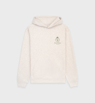 Crown Hoodie - Heather Oatmeal/Forest