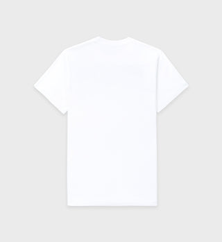 Crown T-Shirt - White/Kelly Green