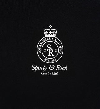 Crown Biker Short - Black