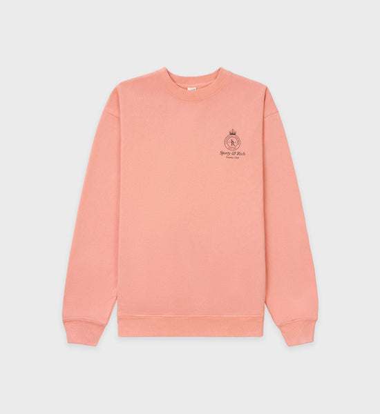 Crown Crewneck - Grapefruit