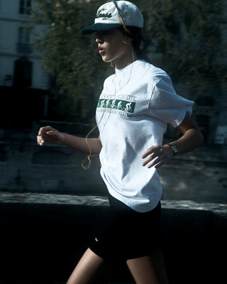 Cycling Club T Shirt - White