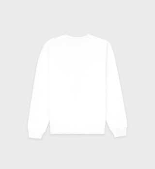 Diana Crewneck - White