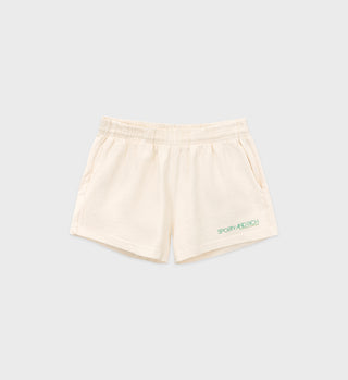 Disco Short - Cream/Jade