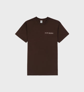 Disco T-Shirt - Chocolate/Cream