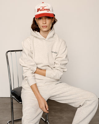 Disco Hoodie - Heather Oatmeal