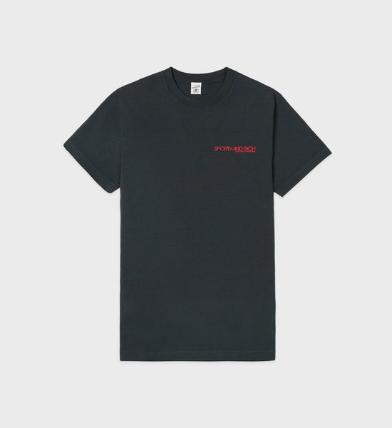 Disco T-Shirt - Faded Black