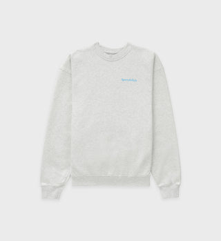 Drink Water Crewneck - Heather Gray