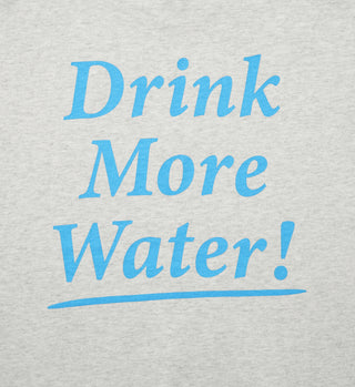 Drink Water T Shirt - Heather Gray