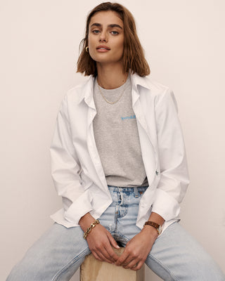 Drink Water T Shirt - Heather Gray