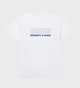 Health Club T Shirt - White