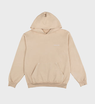 Classic Logo Hoodie- Beige