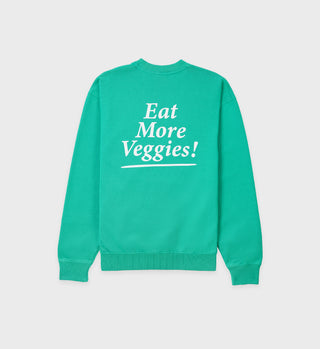 Eat Veggies Crewneck - Tropical