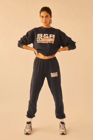Eco Flag Sweatpants - Navy