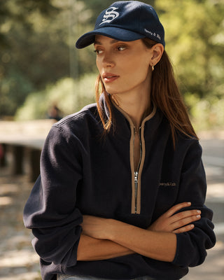 English Logo Hat - Navy