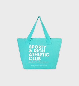 Exercise Often Tote - Turquoise