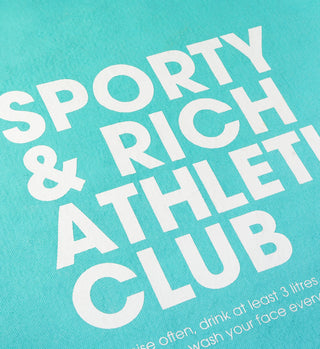 Exercise Often Tote - Turquoise