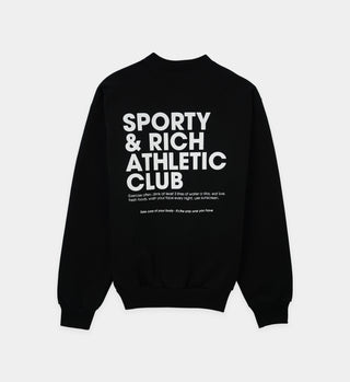 Exercise Often Crewneck - Black
