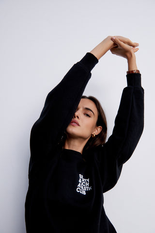 Exercise Often Crewneck - Black