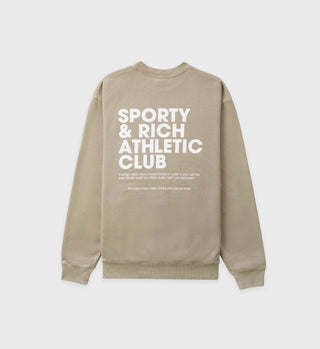 Exercise Often Crewneck - Elephant