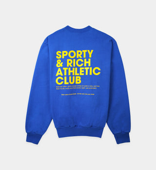 Exercise Often Crewneck - Royal Blue