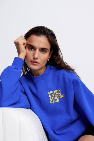 Exercise Often Crewneck - Royal Blue