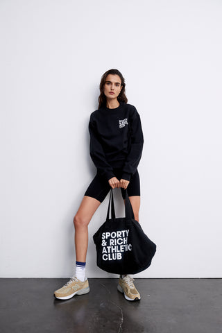 Exercise Often Tote - Black