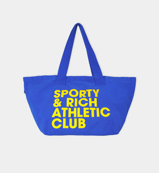 Exercise Often Tote - Royal Blue