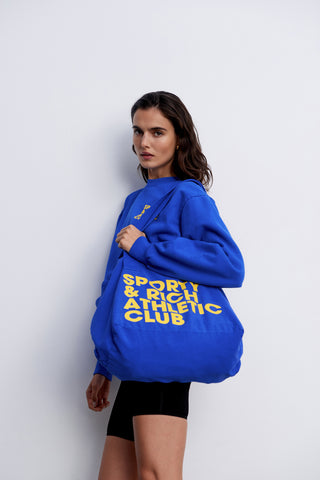 Exercise Often Tote - Royal Blue