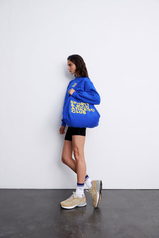 Exercise Often Tote - Royal Blue
