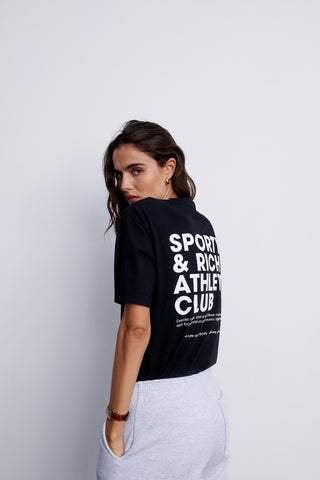 Exercise Often T Shirt - Black