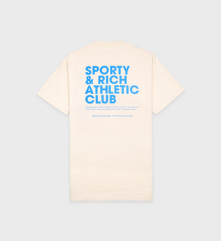 Exercise Often T-Shirt - Cream/Ocean