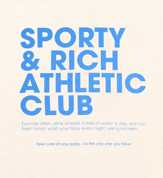 Exercise Often T-Shirt - Cream/Ocean