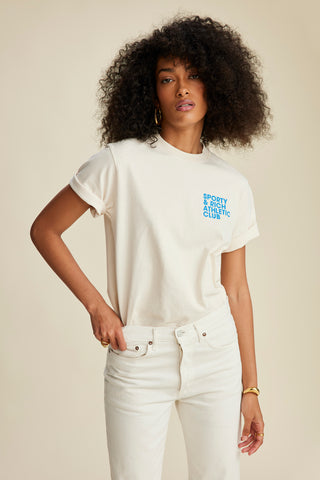 Exercise Often T-Shirt - Cream/Ocean