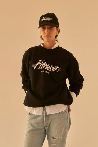 Fitness Crewneck - Black