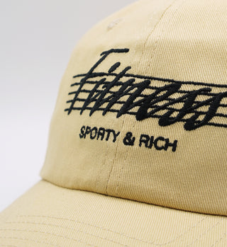 80s Fitness Hat - Cream Puff