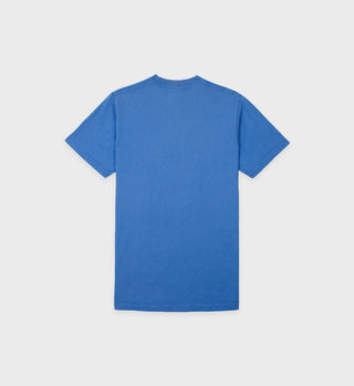 80s Fitness T Shirt - Sapphire