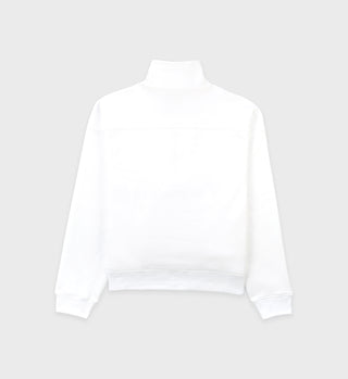 Fitness Club Quarter Zip - White