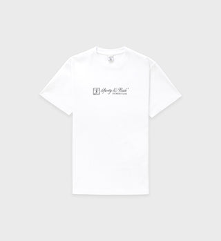 Fitness Club T Shirt - White
