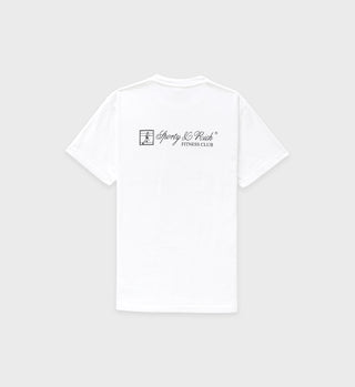 Fitness Club T Shirt - White