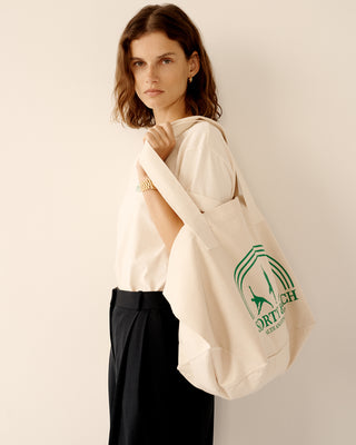 Fitness Group Tote - Natural/Kelly