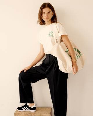 Fitness Group Tote - Natural/Kelly