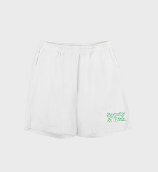 Fun Logo Short - White