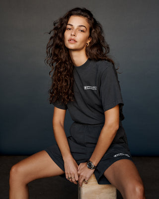 Good Health Gym Short - Faded Black