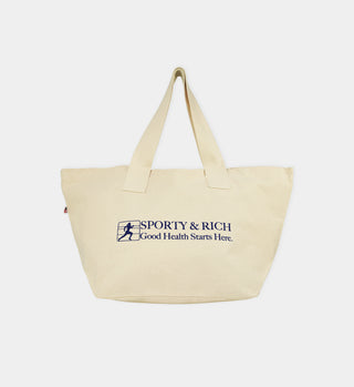 Good Health Tote Bag - Cream
