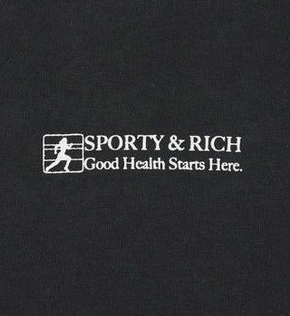 Good Health T-Shirt - Faded Black