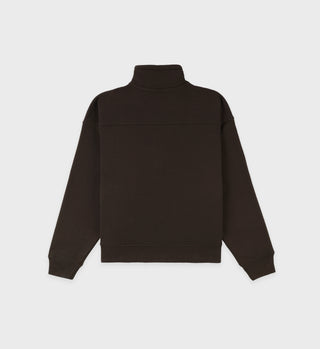 Grand Slam Quarter Zip - Chocolate